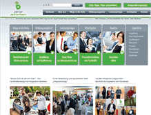 Tablet Screenshot of bfw-muenchen.de